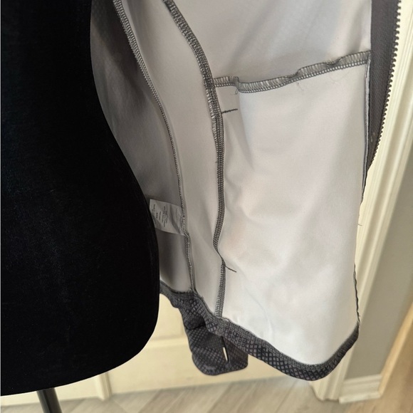 Nautica Competition Jacket Womens S Top Pockets Zip Camo Snake Print Stretch EUC - Picture 9 of 12